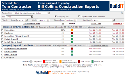 BuildIT Software Update – version 4.2 now online (Feb 2008)